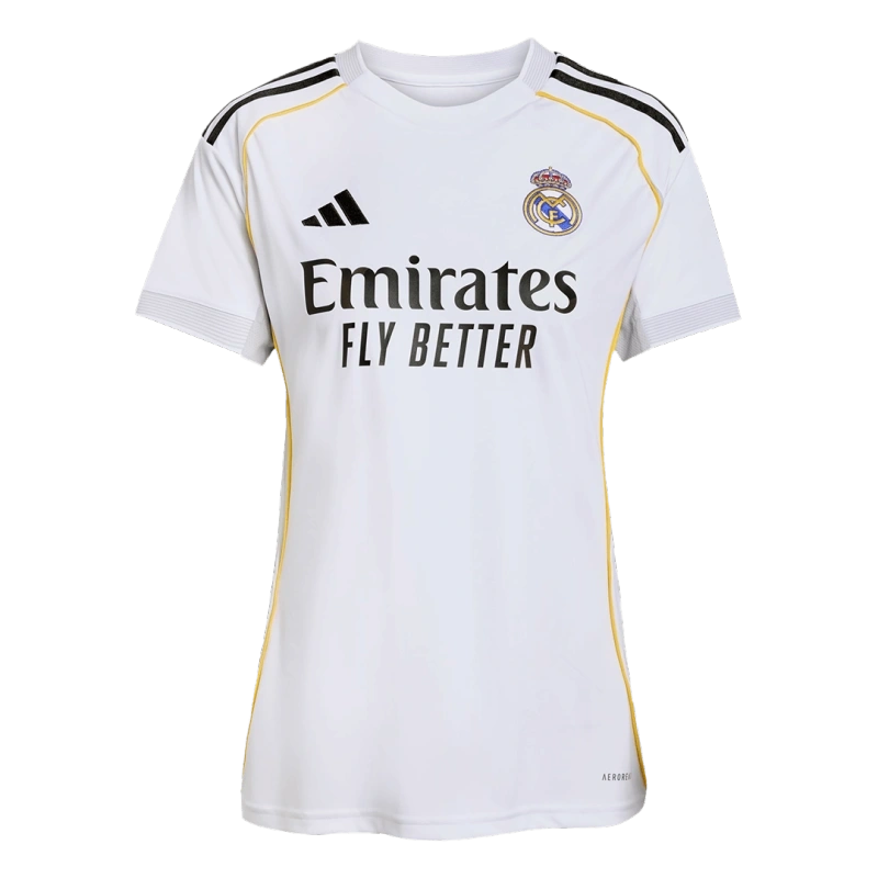Real Madrid Soccer Jersey Home Women's Custom Shirt 2025-26 Fan version