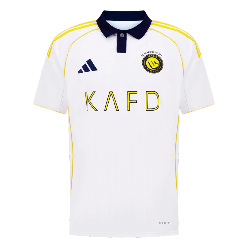 Al Nassr Soccer Jersey Third Away Shirt 2025-26