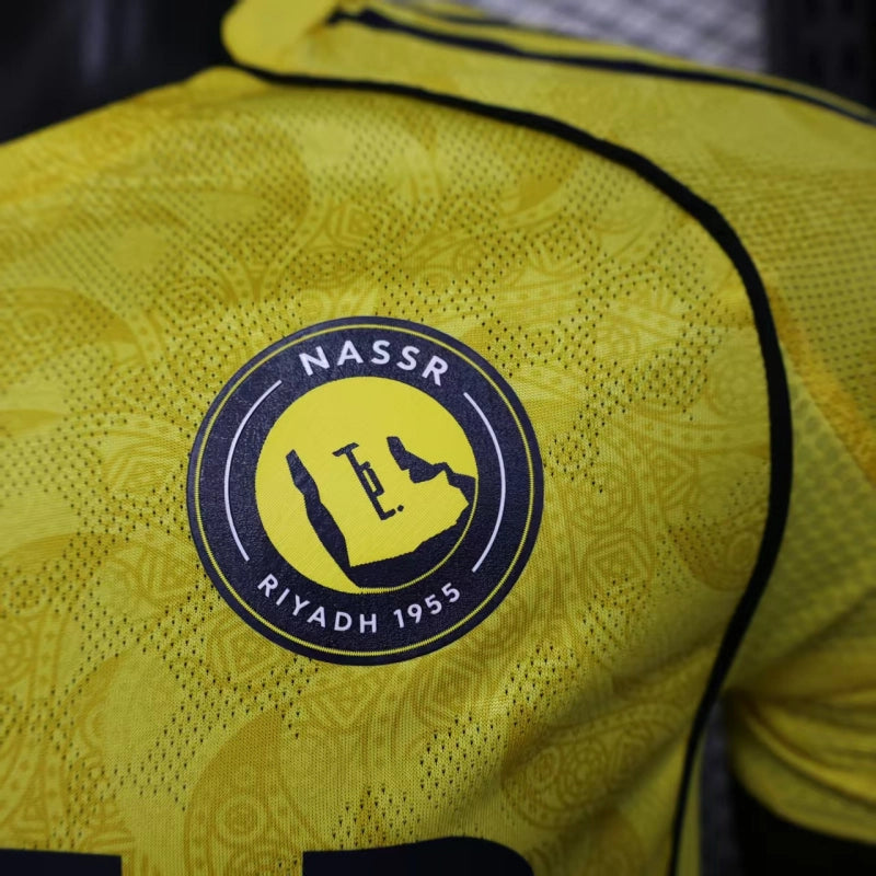 Al Nassr Third Home Soccer Jersey 2025-26 Player Version