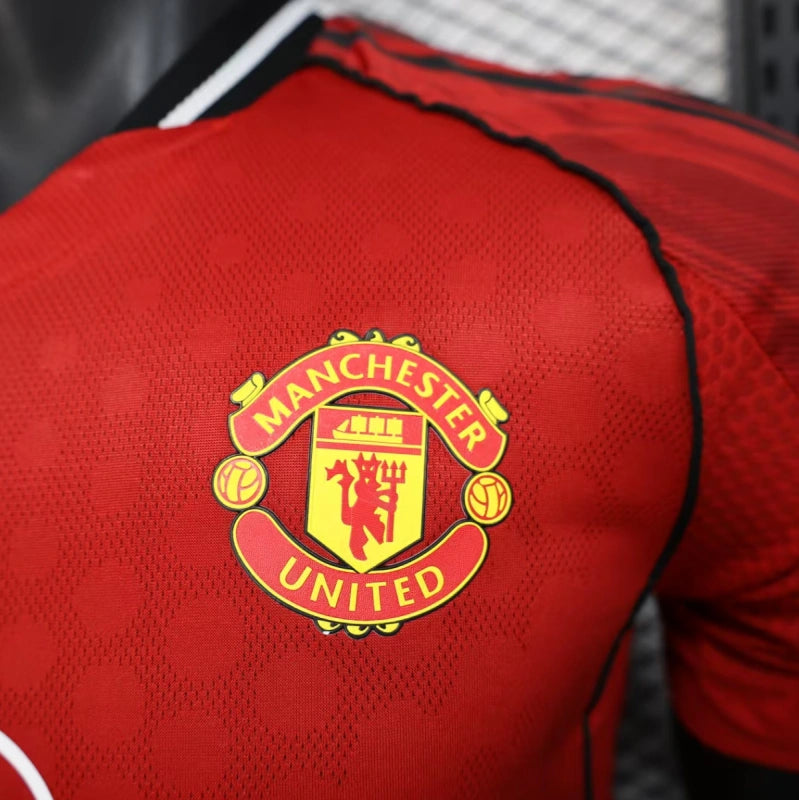 Manchester United 25-26 Home Player Edition Football Shirt