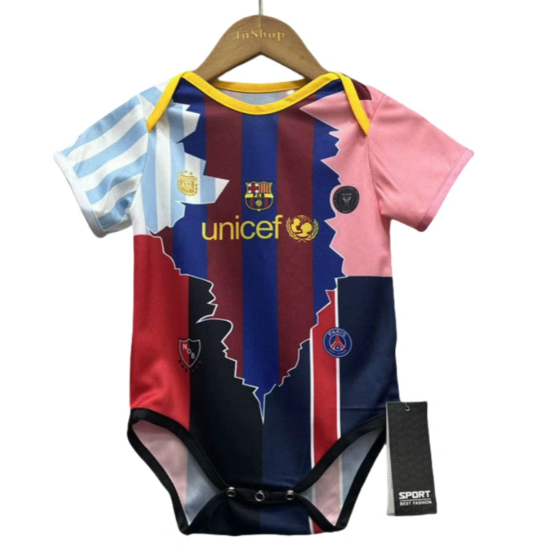 League club baby sports jumpsuit football jersey crawling Kids suit Football Gift