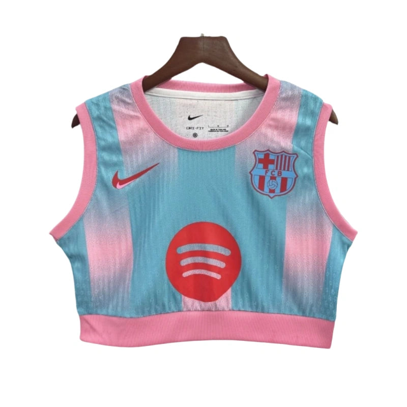 Barcelona 2025-26 women's trendy football vest（Multiple styles）-Non customized