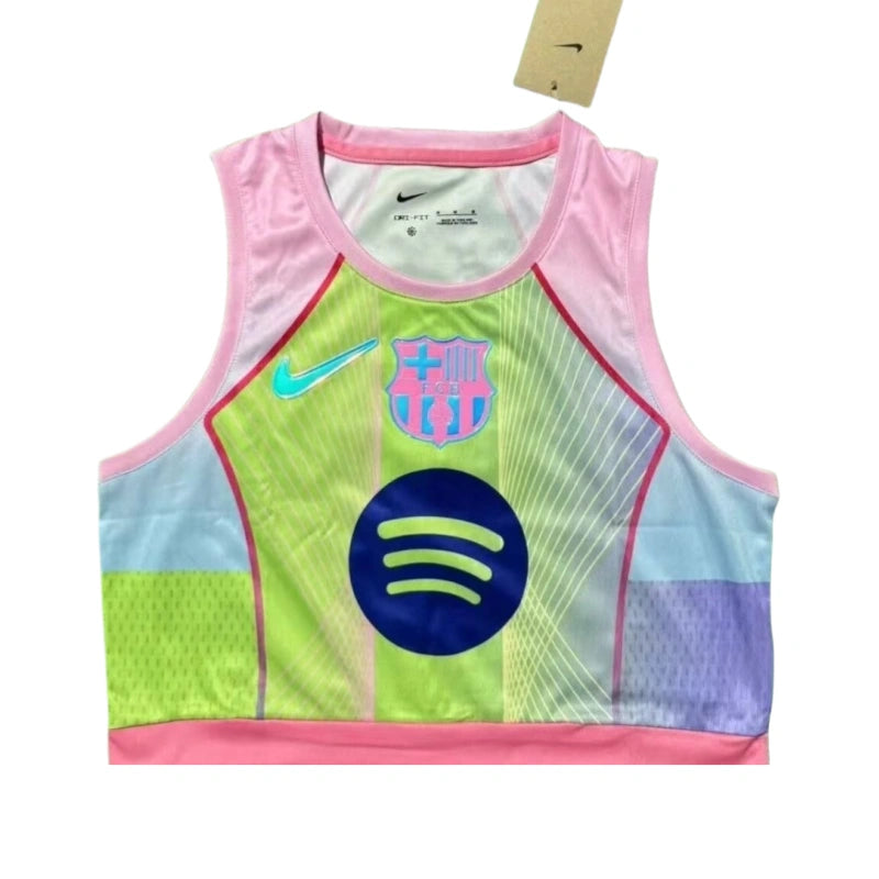Barcelona 2025-26 women's trendy football vest（Multiple styles）-Non customized