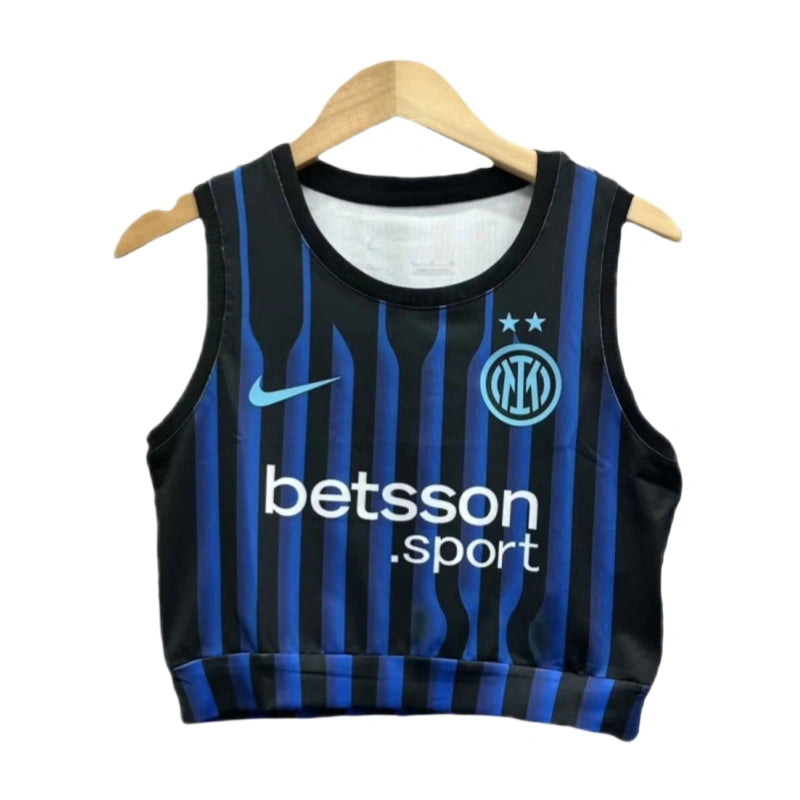 Inter Milan 2025-26 women's trendy football vest（Multiple styles）-Non customized