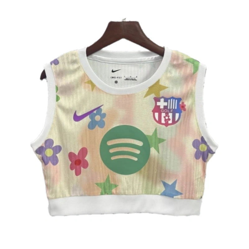 Barcelona 2025-26 women's trendy football vest（Multiple styles）-Non customized