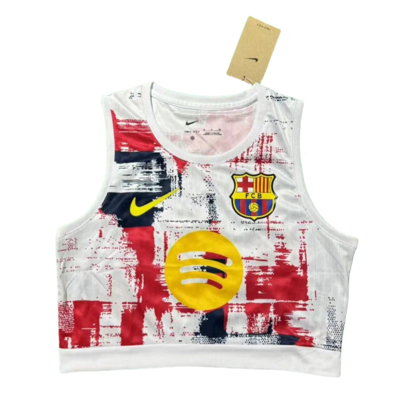Barcelona 2025-26 women's trendy football vest（Multiple styles）-Non customized