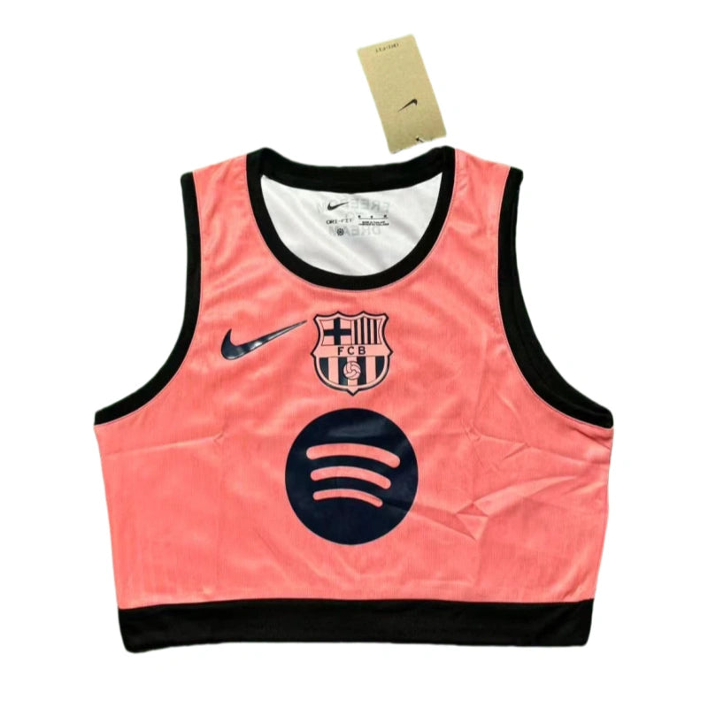 Barcelona 2025-26 women's trendy football vest（Multiple styles）-Non customized