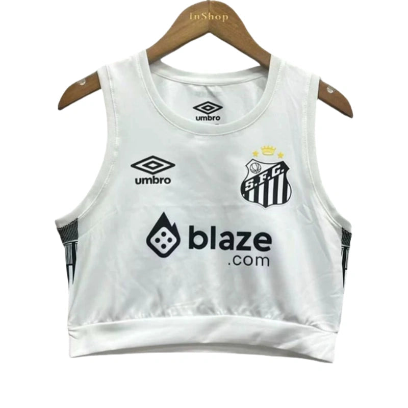 Santos 2025-26 women's trendy football vest（Multiple styles）-Non customized