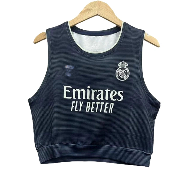 Real Madrid 2025-26 women's trendy football vest（Multiple styles）-Non customized