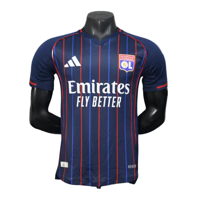 2025-26 olympique Lyonnais away football jersey - player version