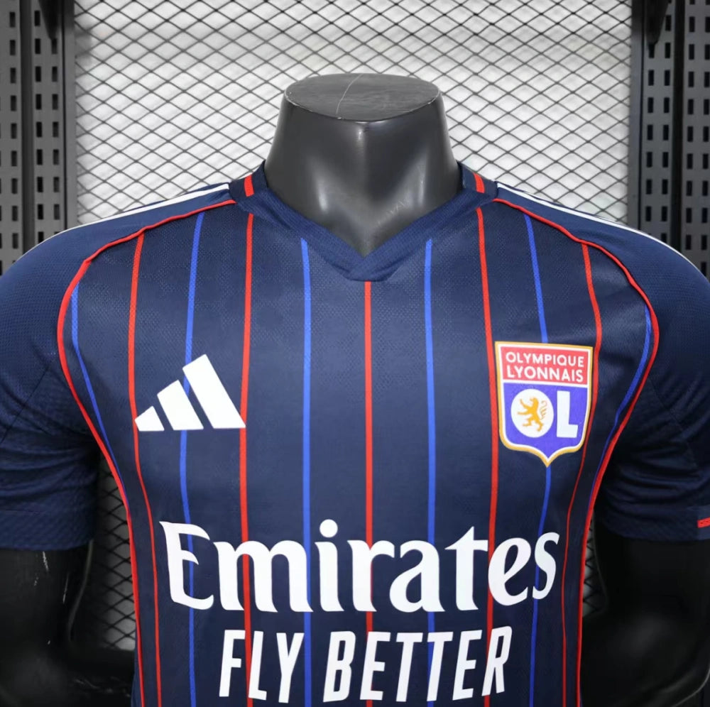 2025-26 olympique Lyonnais away football jersey - player version