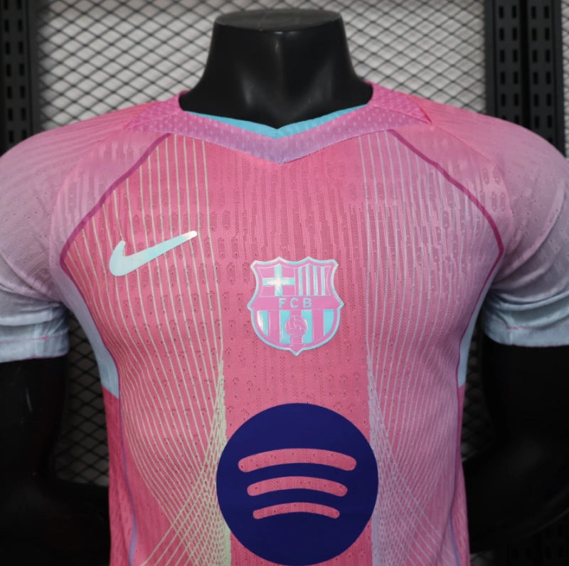 Barcelona Pink Special Edition Football Shirt Player Edition 2025-26