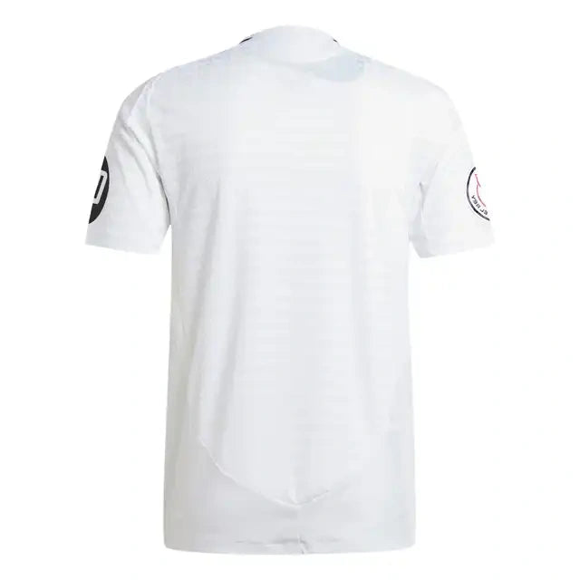 Real Madrid Mens Home Copa del Rey Final Shirt 24-25 White Player Version