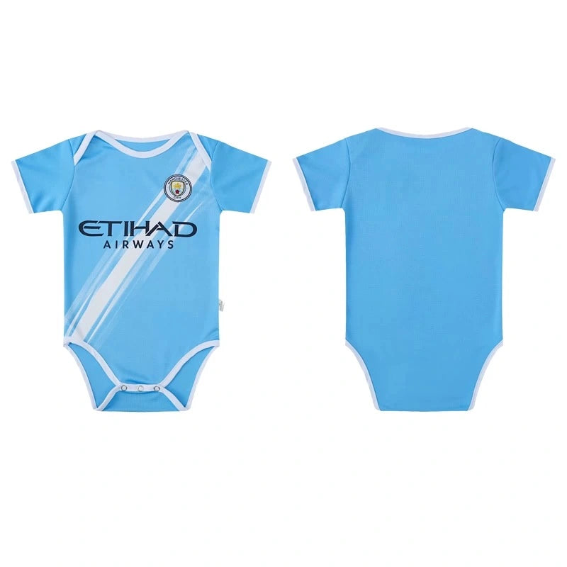League club baby sports jumpsuit football jersey crawling Kids suit Football Gift