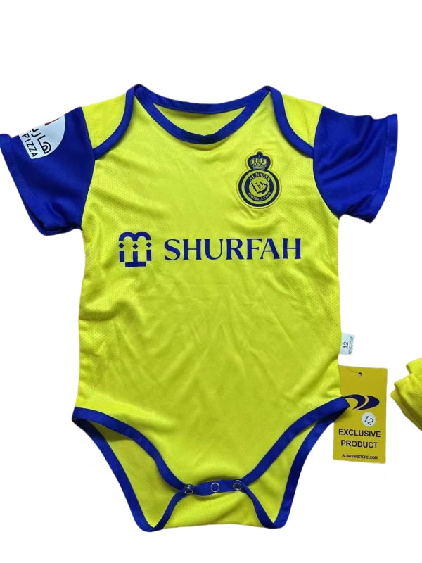 League club baby sports jumpsuit football jersey crawling Kids suit Football Gift