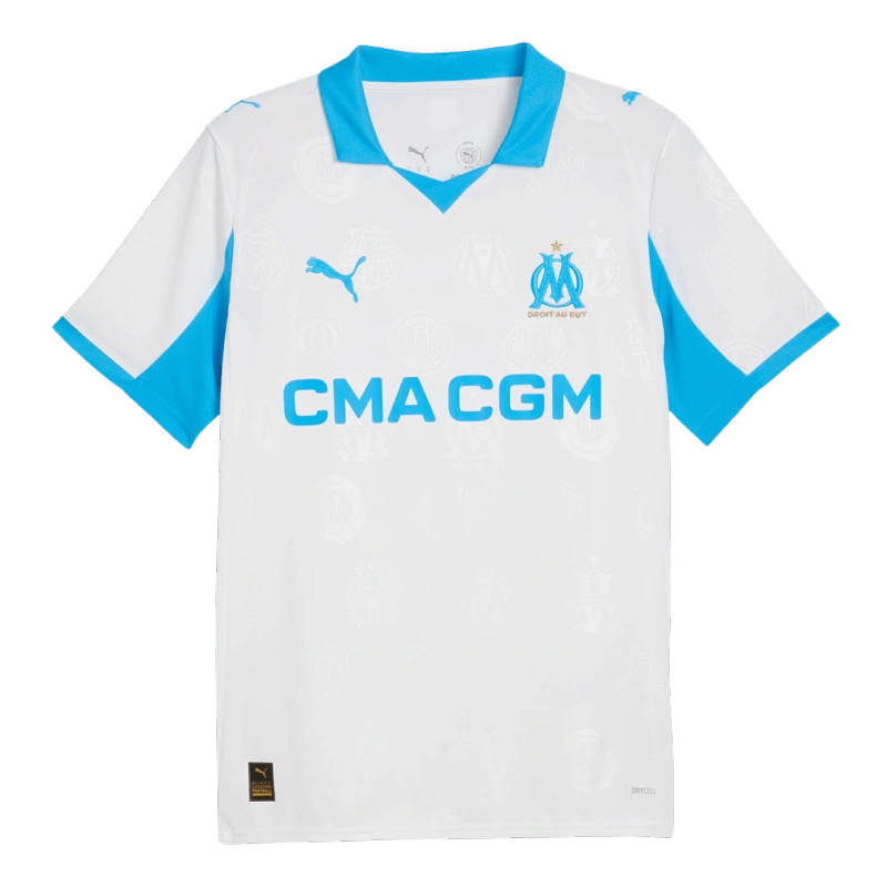 Marseille Soccer Jersey Home Shirt 2025-26