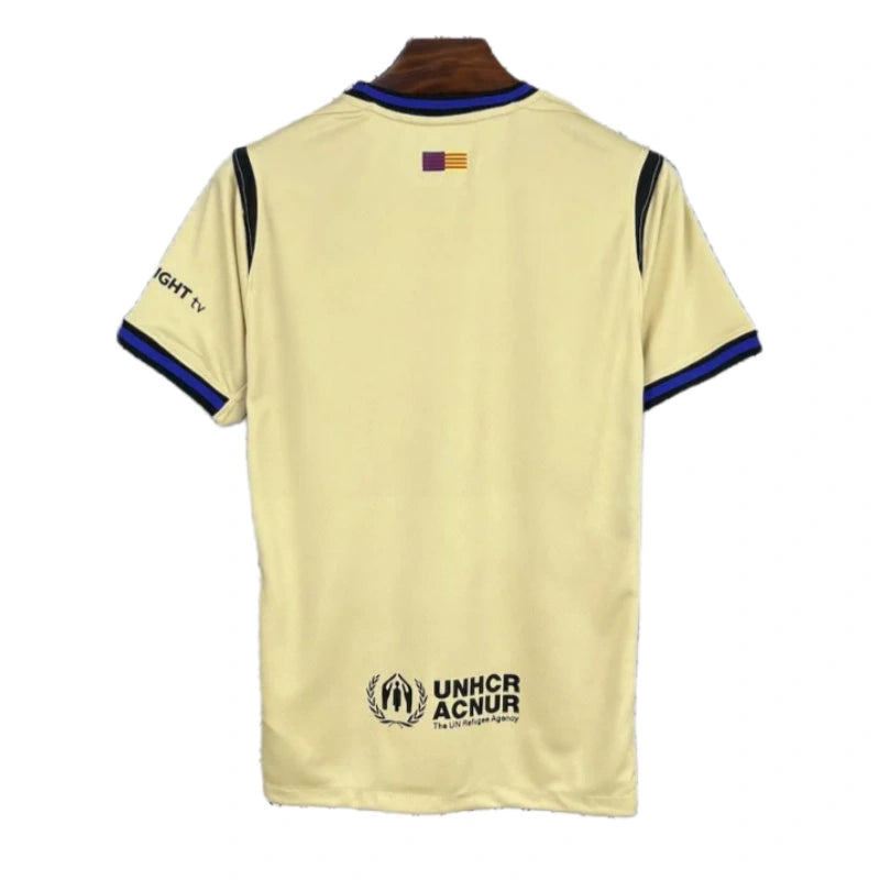 Barcelona Away football Jersey 2025-26 Fan version