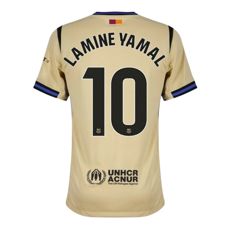Barcelona Away football Jersey 2025-26 Fan version