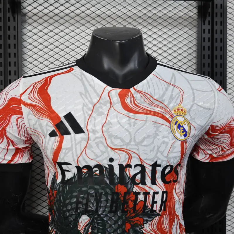 Real Madrid Black Dragon Shirt Special Edition Jersey 25-26