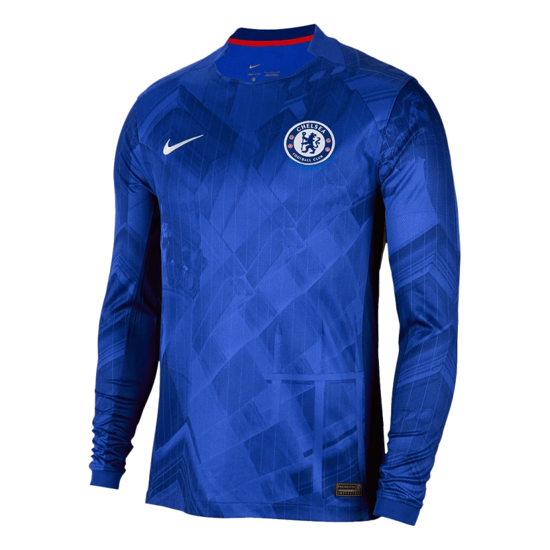 Chelsea Long Sleeve Jersey Home Football Shirt 2025-26