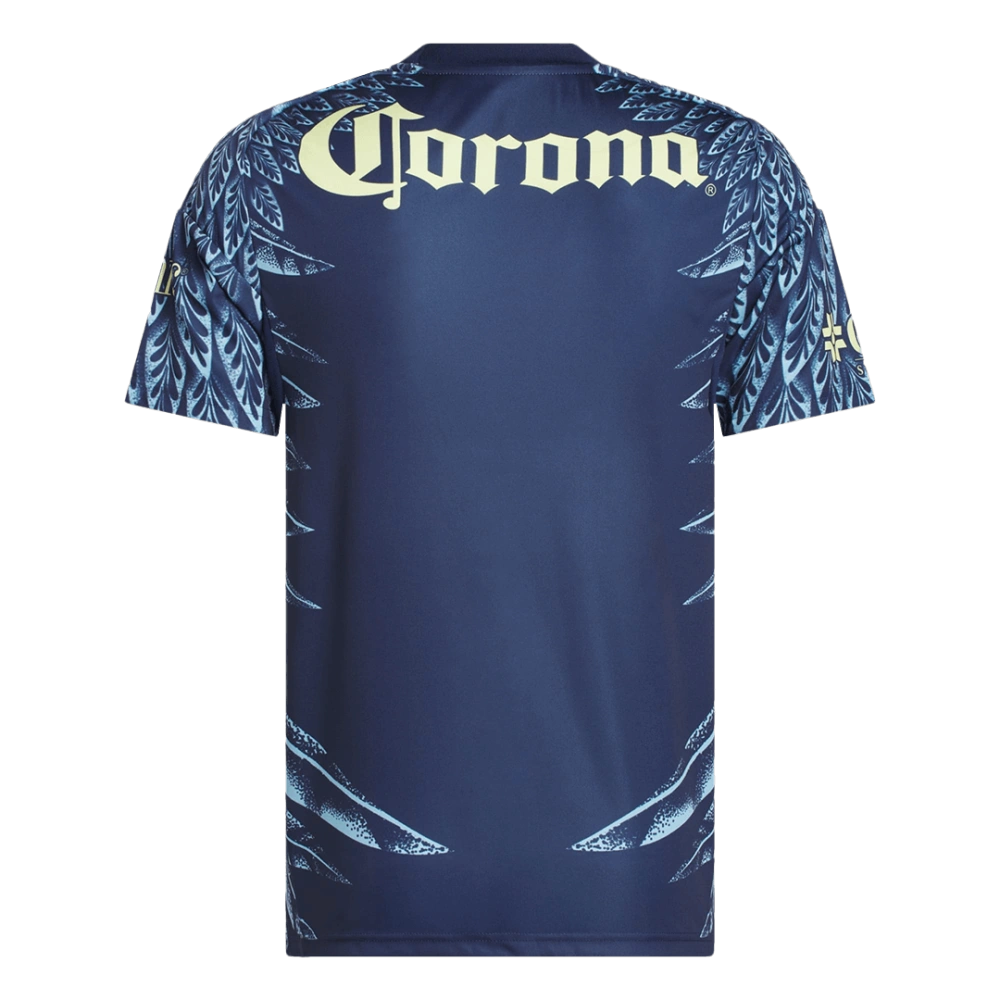 Club America Away Soccer Jersey 2025-26 Navy -Fan version