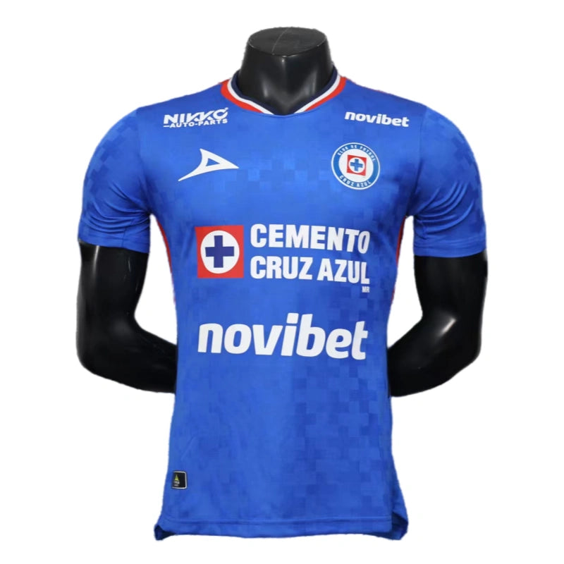Cruz Azul soccer jersey Home Player version 2025-26
