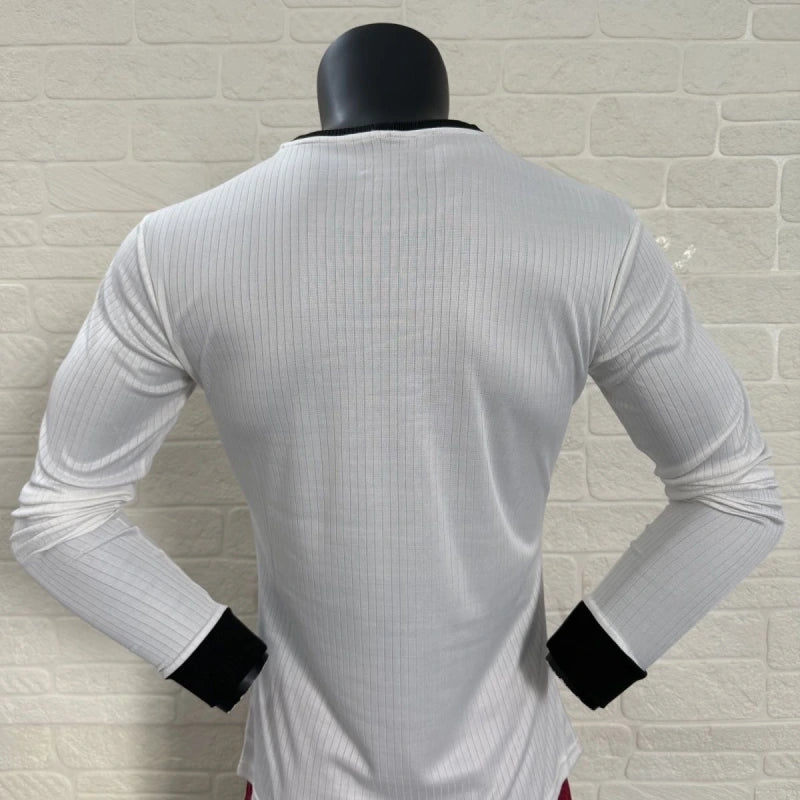 Germany 125th Anniversary Special Edition Long Sleeves Football Jersey White 2025/2026 Player Edition