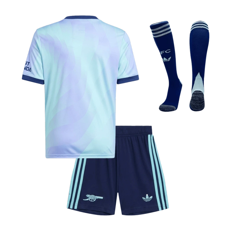 Kids Arsenal Custom Third Away Full Soccer Kits 2024-25