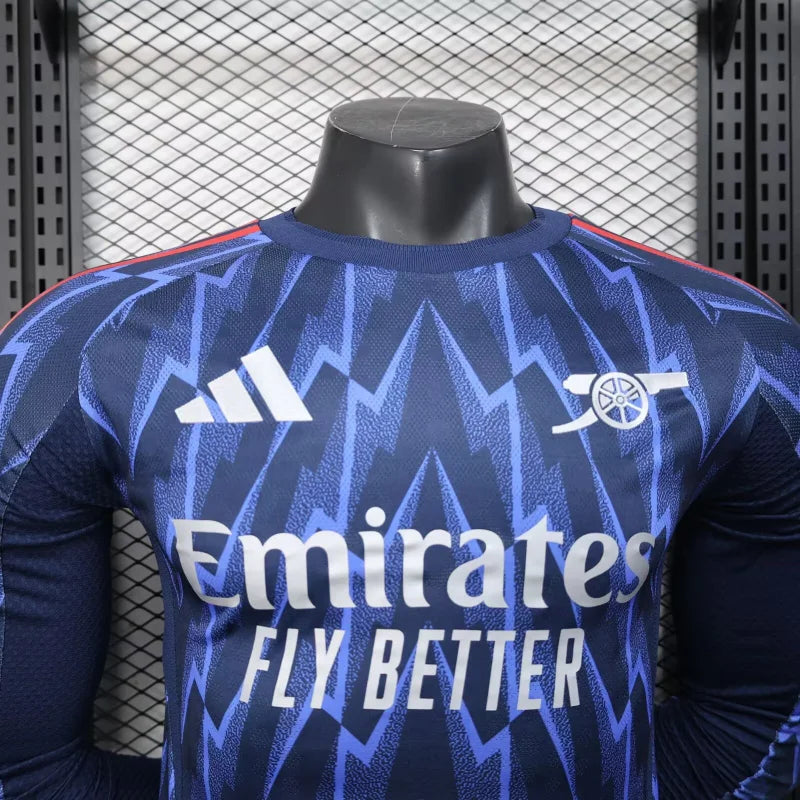 Arsenal Away Long Sleeve Football Jersey 2025-2026 player version