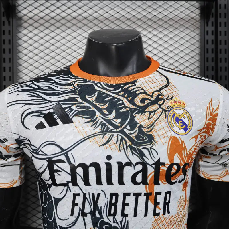 Real Madrid Dragon Special Edition Shirt Player Edition Football Jersey 25-26