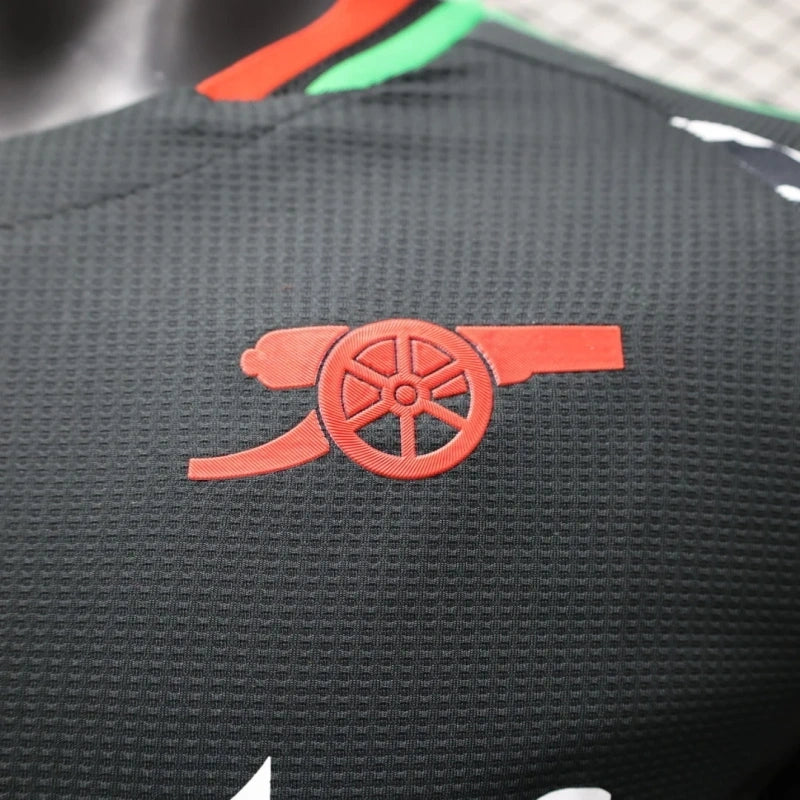 Arsenal Away Long Sleeve Jersey Player Version 2024-25