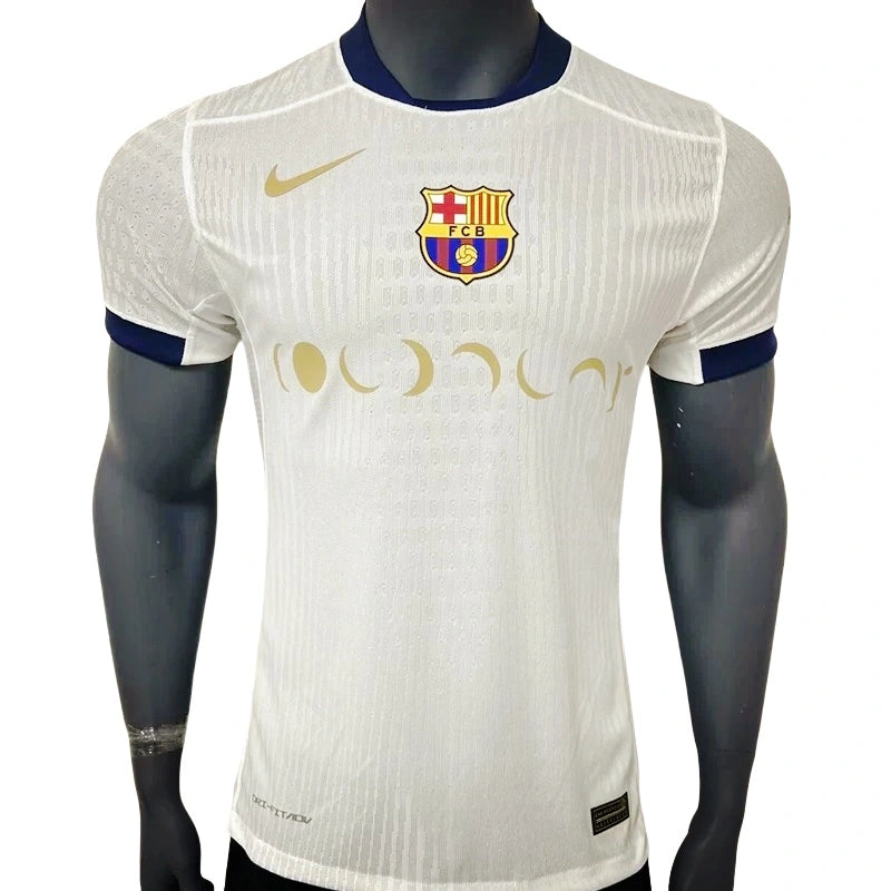 25-26 Barcelona COLDPLAY Home White Player Version Shirt