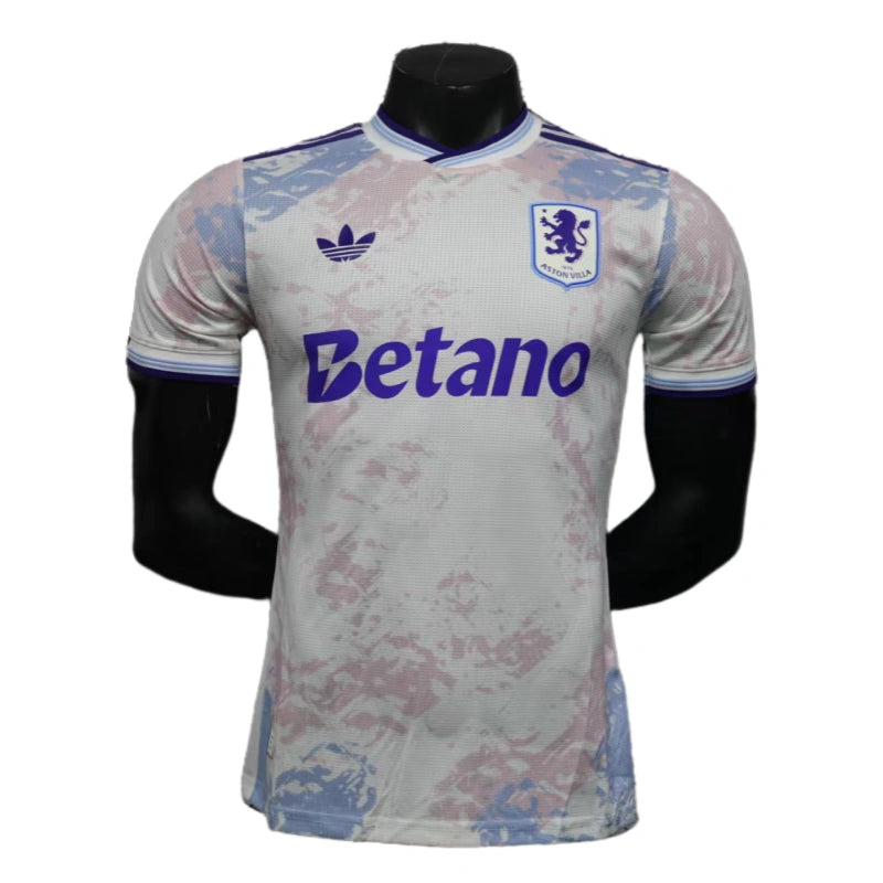 Aston Villa Away Football Jersey 2025-26 Player version