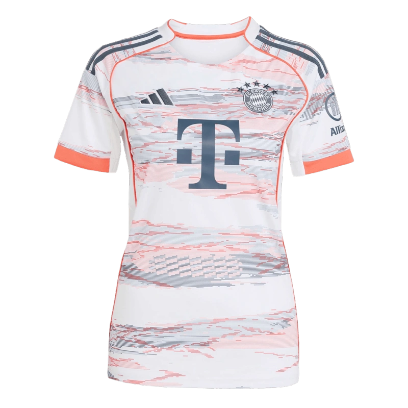 Bayern Munich Soccer Jersey Away Women's Custom Shirt 2025-26