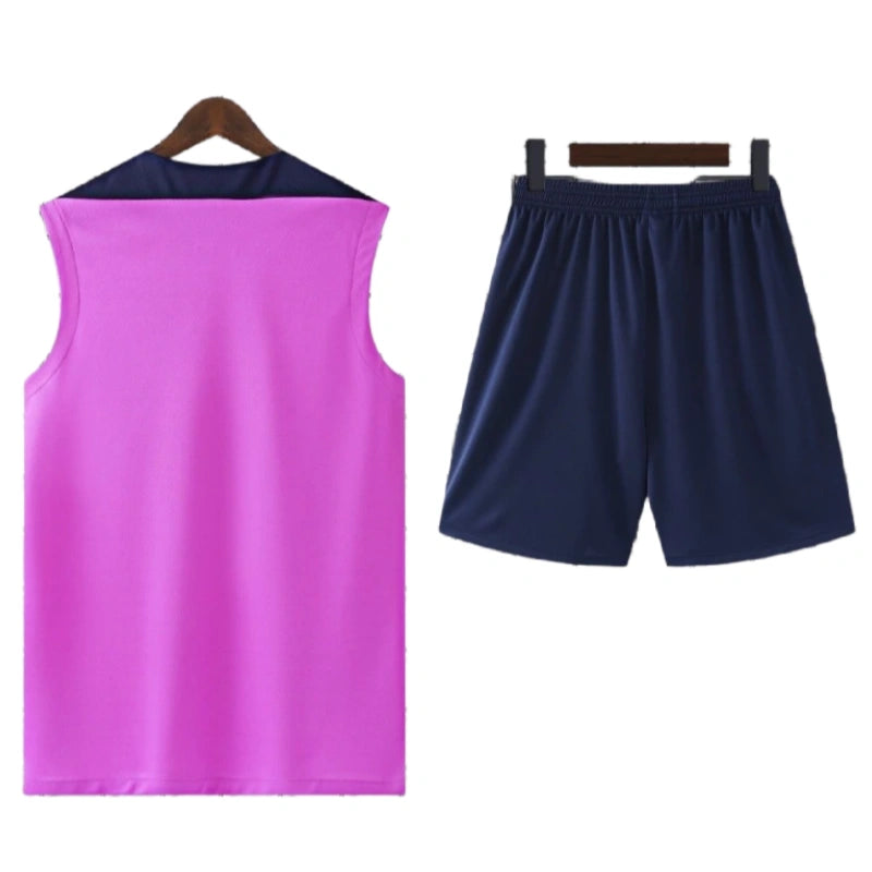 Barcelona Sleeveless Training Kit Purple 2025/26