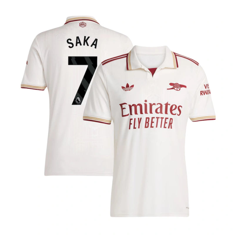 Arsenal Third Away Shirt Football Jersey 2025-2026 Fan version