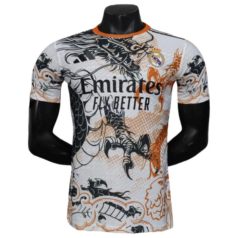 Real Madrid Dragon Special Edition Shirt Player Edition Football Jersey 25-26