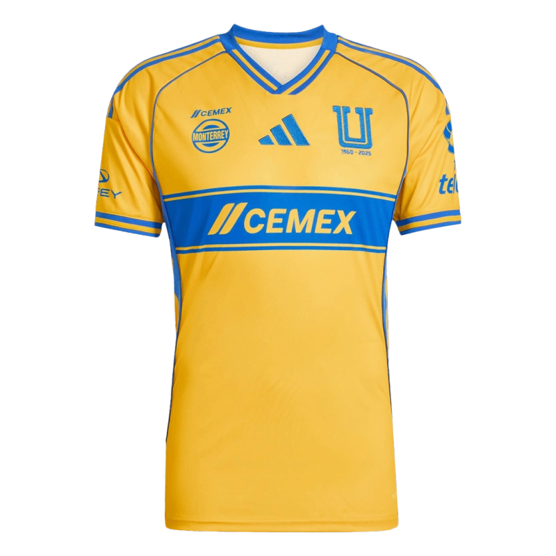 Tigres UANL Soccer Jersey Home Shirt 2025-26