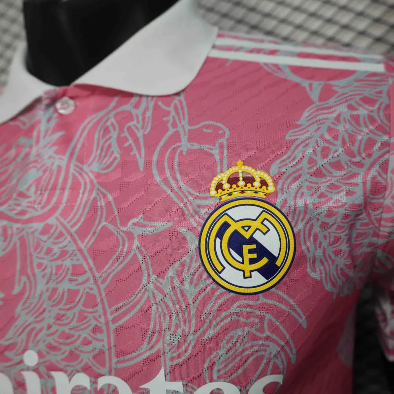 25-26 Real Madrid Pink Dragon Player Special Edition Football Shirt