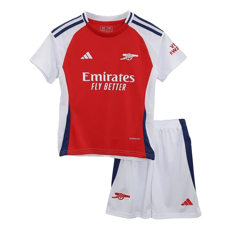 Kids Arsenal Home Jersey Kits(Jersey+Shorts+Socks) 2024-25
