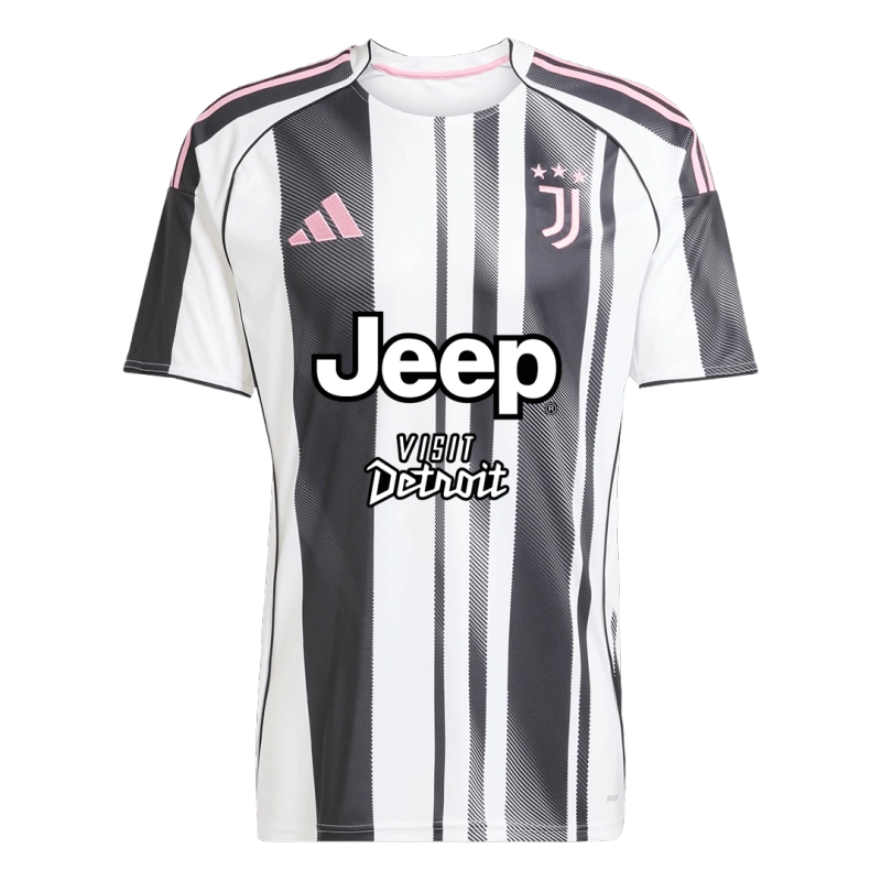 Juventus Soccer Jersey Home Custom Shirt 2025-26