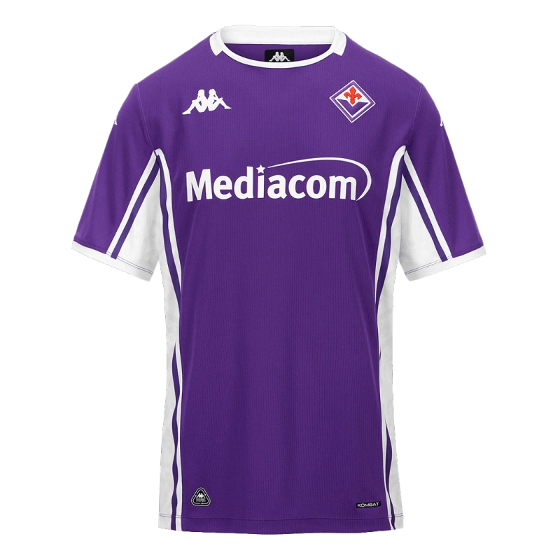 Fiorentina Soccer Jersey Home Custom Shirt 2025-26