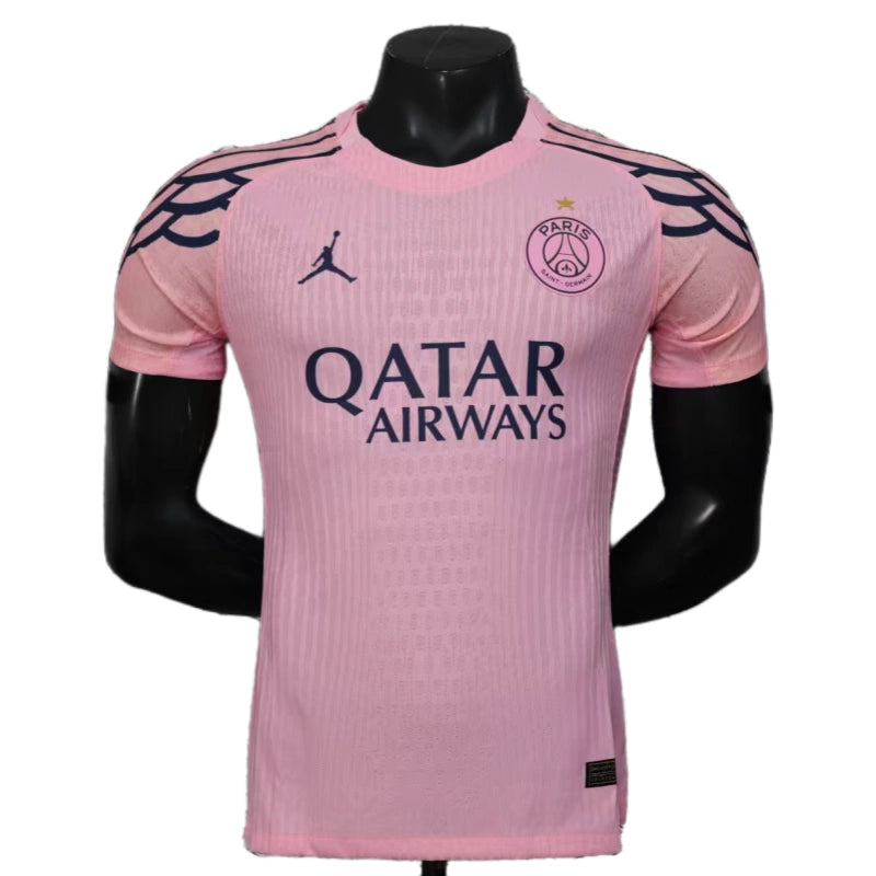 PSG Paris Special Edition Shirt Soccer Pink Jersey 25-26 player version