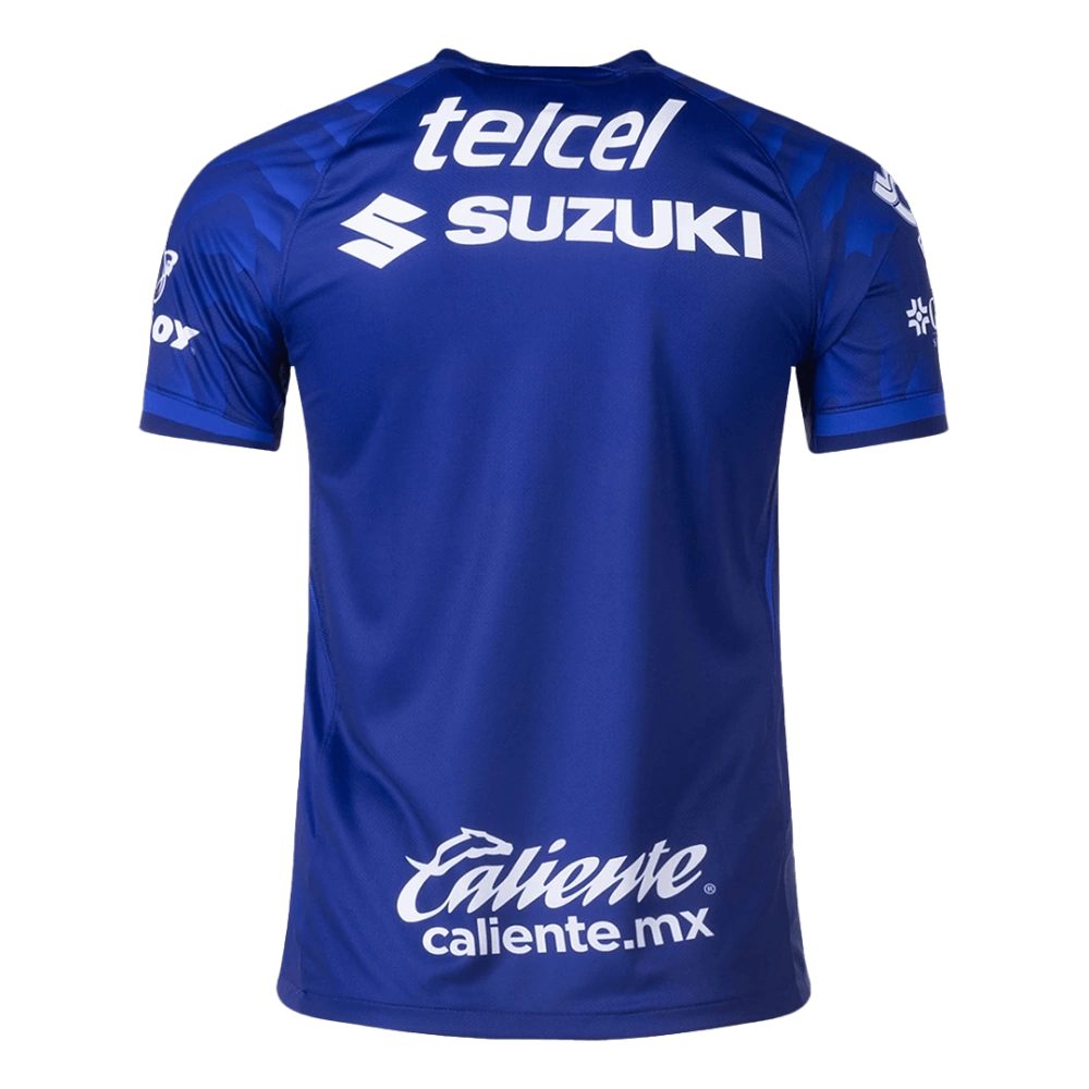 Pumas UNAM Away Soccer Blue Jersey 2025-26 Fan version