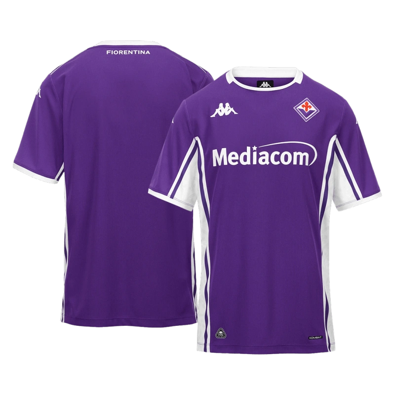 Fiorentina Soccer Jersey Home Custom Shirt 2025-26