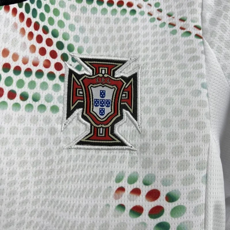 Kids Portugal Away Soccer (Jersey+Shorts) Kits 2025