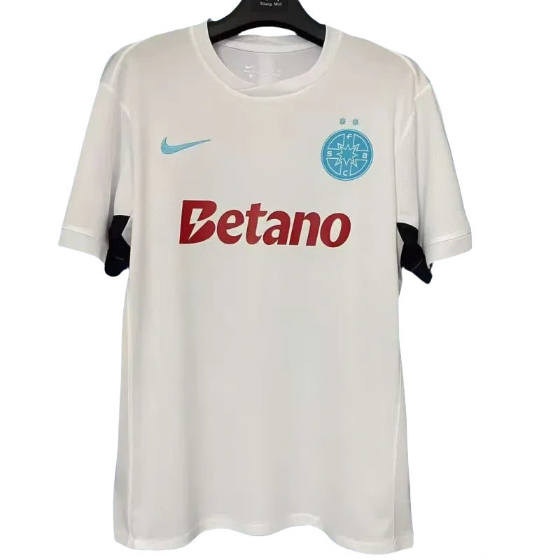25-26 FCSB 3rd away white football jersey - fan version