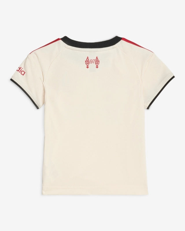 Liverpool Away Football Jersey Kids Kit 2025-26 (Jersey+Shorts)
