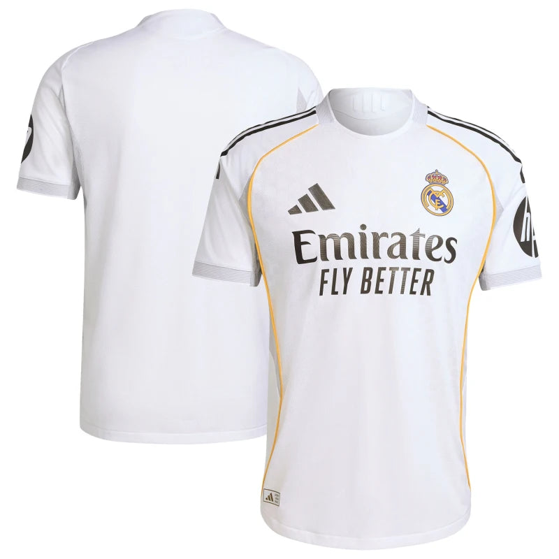 2025-26 Real Madrid Home Soccer Jersey Fan Version Shirt